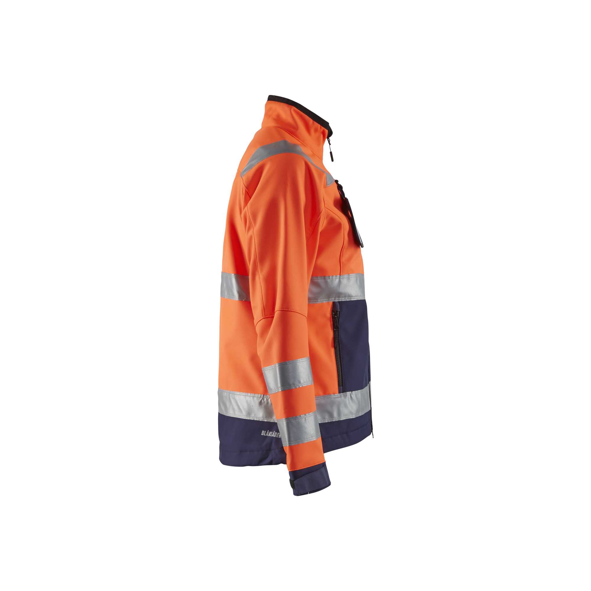 BLAKLADER 49022517 Women's Hi Vis Softshell Jacket Softshell Work Jacket WOMEN - Waterproof